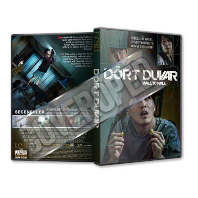 Dört Duvar - Wall to Wall - 2025 Türkçe Dvd Cover Tasarımı